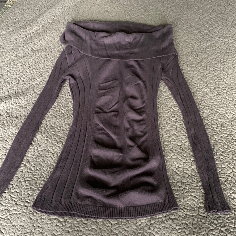 Cowl Ribbed women’s sweater